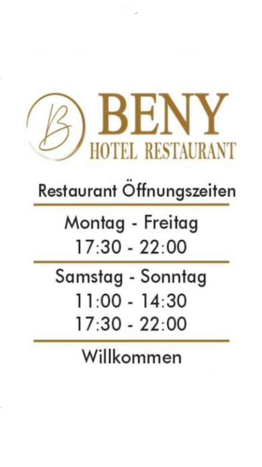 Beny Hotel Restaurant Hertingen Buitenkant foto